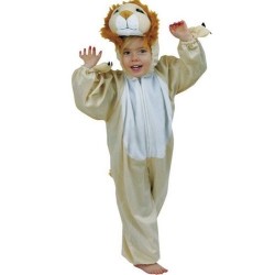 DEGUISEMENT LION BEIGE TAILLE 116