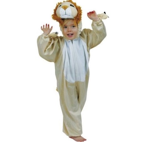 DEGUISEMENT LION BEIGE TAILLE 116