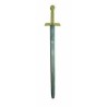 EPEE EXCALIBUR BOIS COULEUR ARGENT 66 CM 