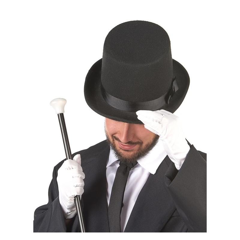 CHAPEAU HAUT DE FORME NOIR CHAPEAU HAUT DE FORME NOIR