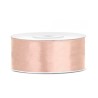 RUBAN  PECHE ROSE GOLD 25 MM X 25 M