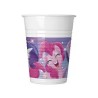 8 GOBELETS MY LITTLE PONY 200 ML