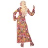 DEGUISEMENT ROBE HIPPIE REGGAE FEMME TAILLE L