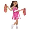 DEGUISEMENT CHEERLEADER ROSE TAILLE 4/6 ANS