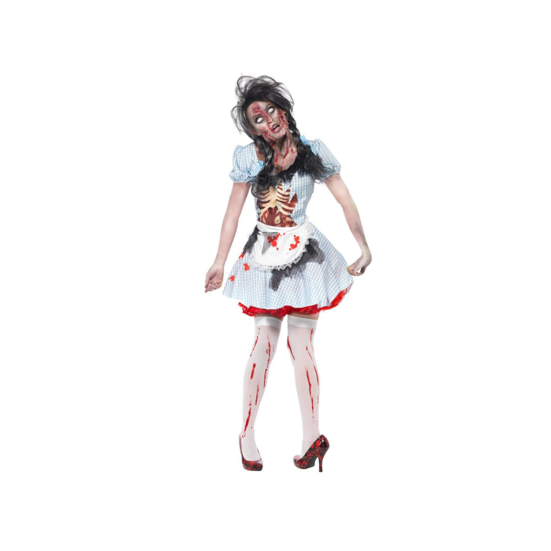 DEGUISEMENT DOROTHEE ZOMBIE TAILLE M