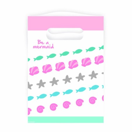 8 SACHETS CADEAUX PETITE SIRENE BE A MERMAID