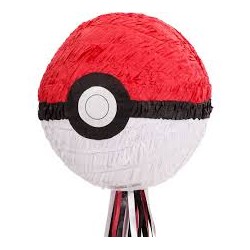 PINATA POKEMON POKEBALL 27.3 X 27.9 CM