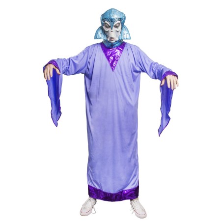 DEGUISEMENT D'ALIEN QUEEN VIOLET  TAILLE UNIQUE 