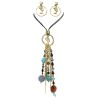 SET COLLIER+ BOUCLES D'OREILLES CLEOPATRE