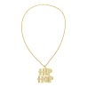 COLLIER HIP HOP OR