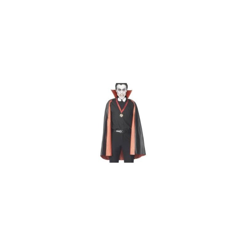 CAPE DE VAMPIRE ROUGE ET NOIR REVERSIBLE ETANCHE CAPE DE VAMPIRE ROUGE ET NOIR REVERSIBLE ETANCHE