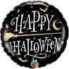BALLON METALLIQUE ROND NOIR HAPPY HALLOWEEN 46 CM BALLON METALLIQUE ROND NOIR HAPPY HALLOWEEN 46 CM