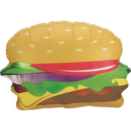 BALLON METALLIQUE HAMBURGER 71 CM