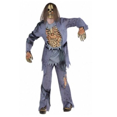 DEGUISEMENT SQUELETTE ZOMBIE TAILLE XL+
