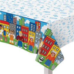 NAPPE EN PAPIER ROBLOCK PARTY  137 X 243 CM