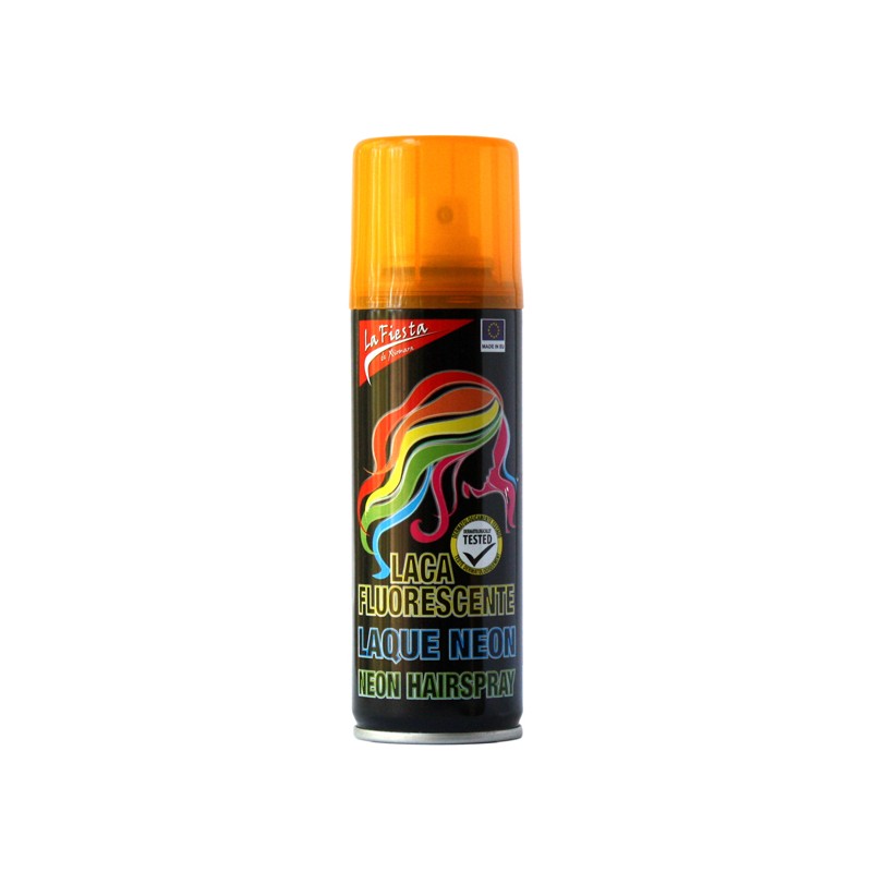 LAQUE A CHEVEUX ORANGE FLUO 125 ML