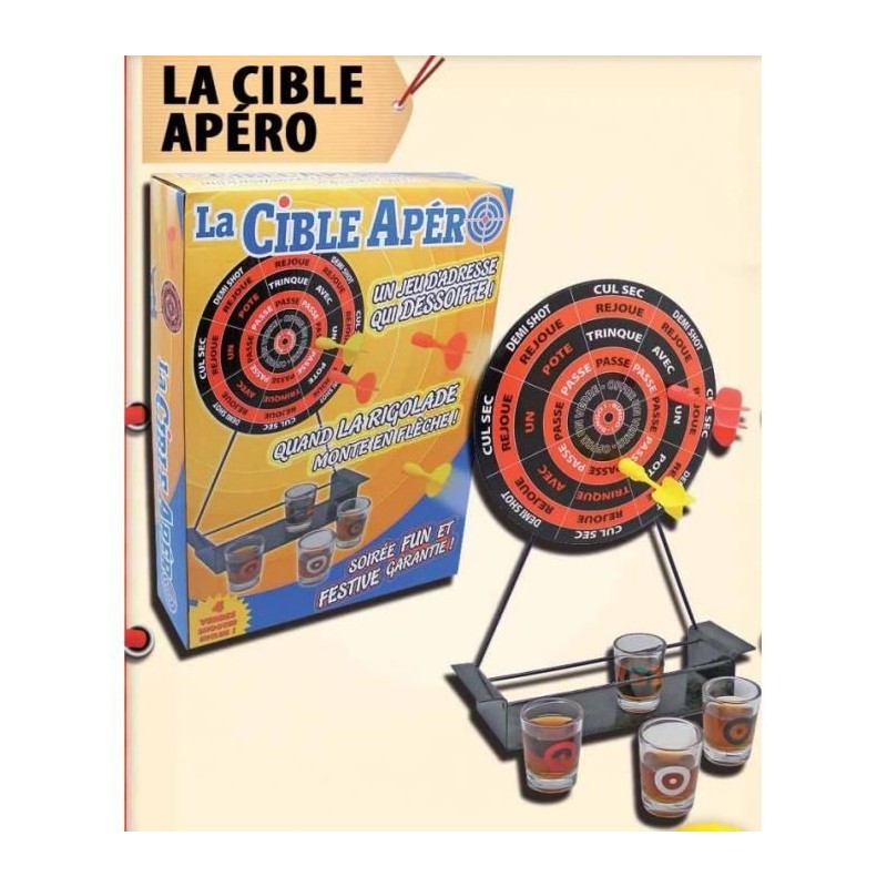 JEU LA CIBLE APERO