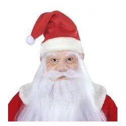 MASQUE DU PERE NOEL AVEC BONNET 