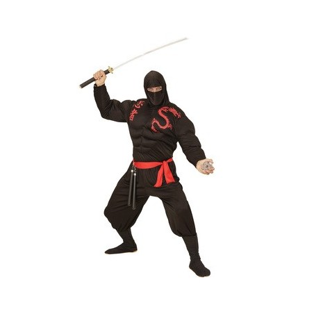 DEGUISEMENT NINJA AVEC MUSCLE TAILLE M