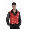 DEGUISEMENT GILET SEQUIN ROUGE TAILLE M