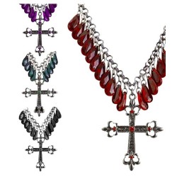 COLLIER CROIX GOTHIQUE