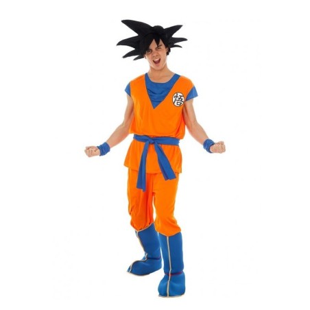 DEGUISEMENT DRAGON BALL Z  GOKU SAIYAN TAILLE S 