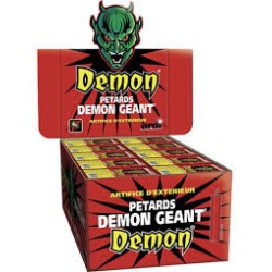 8 PETARDS GEANTS DEMON