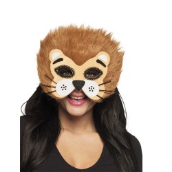 DEMI MASQUE LION ADULTE