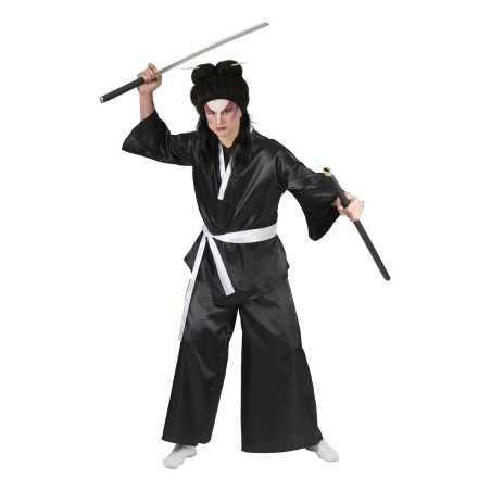 DEGUISEMENT NINJA ADULTE NOIR LI NAOKI TAILLE 56-58