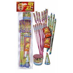 ASSORTIMENT FEU D'ARTIFICE JUNIOR MIX 27 ARTIFICES