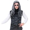 GILLET GOTHIQUE AVEC JABOT TAILLE L-XL