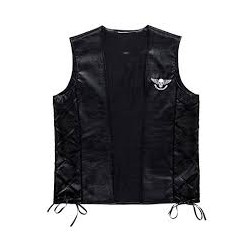 GILLET EFFET CUIR TAILLE XL