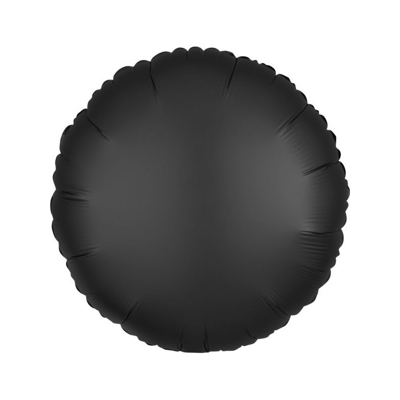 BALLON METALLIQUE ROND SATIN ONYX 43 CM BALLON METALLIQUE ROND SATIN ONYX 43 CM