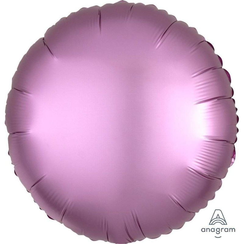 BALLON METALLIQUE ROND SATIN FLAMINGO 43 CM BALLON METALLIQUE ROND SATIN FLAMINGO 43 CM