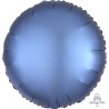 BALLON METALLIQUE ROND SATIN BLEU AZUR 43 CM BALLON METALLIQUE ROND SATIN BLEU AZUR 43 CM