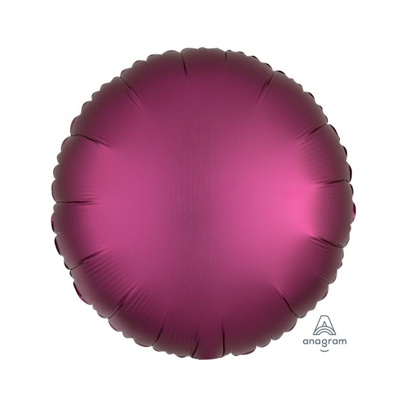 BALLON METALLIQUE ROND SATIN POMEGRANA FUSCHIA 43 CM BALLON METALLIQUE ROND SATIN POMEGRANA FUSCHIA 43 CM