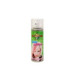 LAQUE A CHEVEUX PAILLETTES 125ML OR ARGENT OU MULTICOLORE