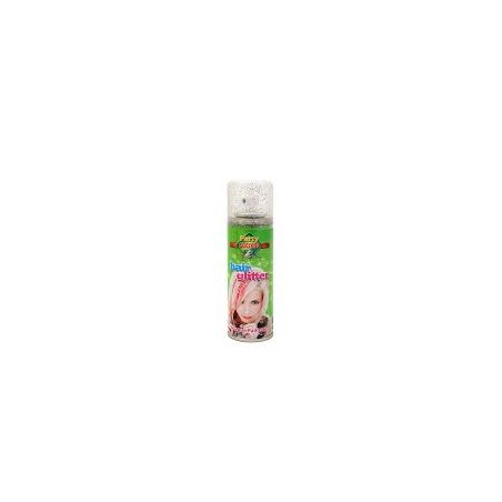 LAQUE A CHEVEUX PAILLETTES 125ML OR ARGENT OU MULTICOLORE