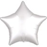 BALLON METALLIQUE ETOILE SATIN BLANC 43 CM BALLON METALLIQUE ETOILE SATIN BLANC 43 CM