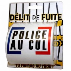 PAPIER TOILETTE CLEAN POLICE DELIT DE FUITE 