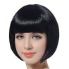 PERRUQUE COURTE CARRE NOIR FEMME  PERRUQUE COURTE CARRE NOIR FEMME