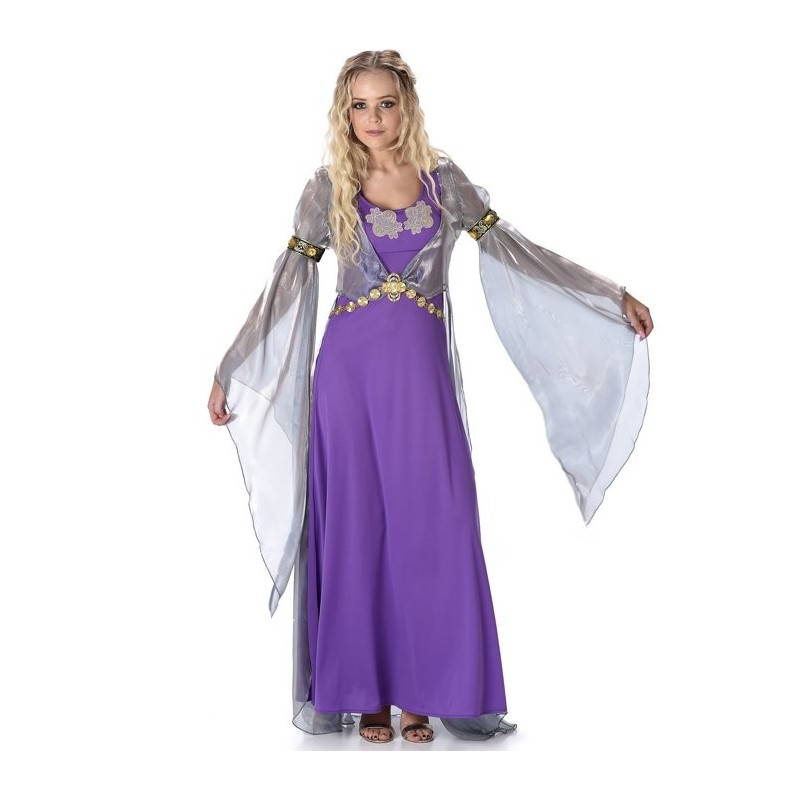 DEGUISEMENT PRINCESSE MEDIEVALE VIOLETTE TAILLE S  DEGUISEMENT PRINCESSE MEDIEVALE VIOLETTE TAILLE S