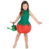 DEGUISEMENT  ROBE FRAISE TAILLE M  7-9 ANS 