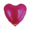 BALLON METALLIQUE COEUR MAGENTA 36CM 14" IBREX BALLON METALLIQUE COEUR MAGENTA 36CM 14" IBREX