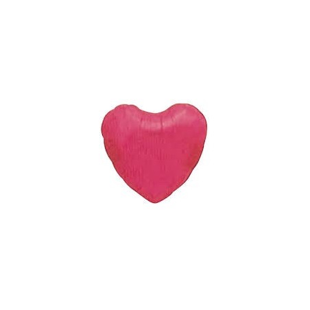 BALLON METALLIQUE COEUR MAGENTA 45 CM 18"
