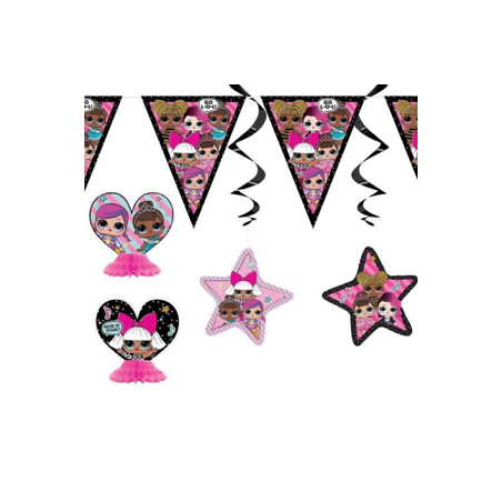 KIT DE DECORATION LOL SURPRISE