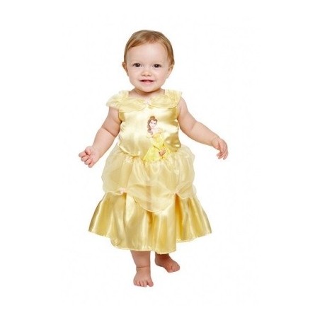 DEGUISEMENT BEBE  PRINCESSE LA BELLE DISNEY TAILLE 12-18 MOIS 