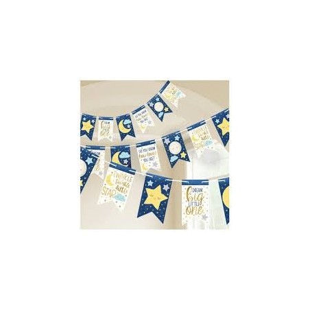 GUIRLANDE FANION BABY BOY 4.51 METRES