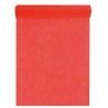 CHEMIN DE TABLE ROUGE 30 CM X 10 METRES 