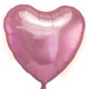 BALLON METALLIQUE COEUR ROSE PALE 46 CM 18 " BALLON METALLIQUE COEUR ROSE PALE 46 CM 18 "